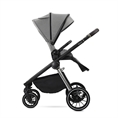 Carrozzina combinata BIANCA 3in1 con cestino estivo GREY